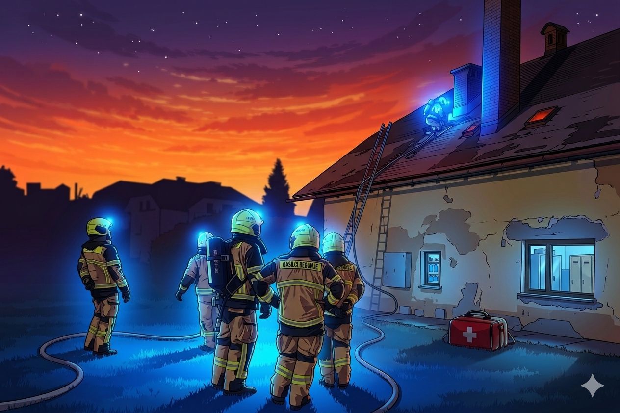 Intervencija: 8/2026 – Požar v objektu